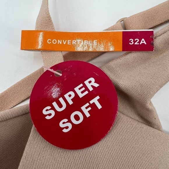 NWT Maidenform Tan Super Soft Convertible Bra Size 32A Women’s - Picture 5 of 6